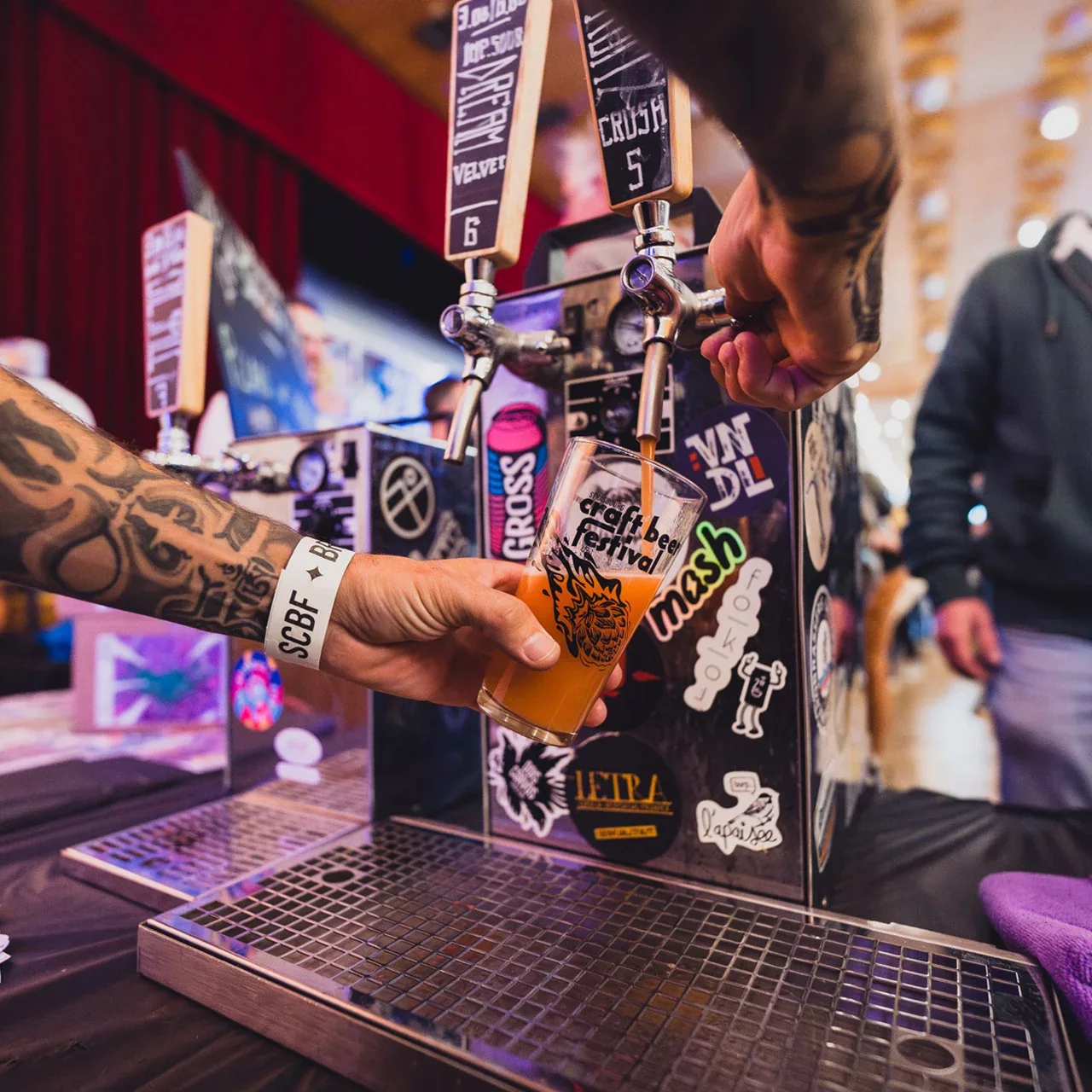 Ambiance d’une précédente édition du Strasbourg Craft Beer Festival