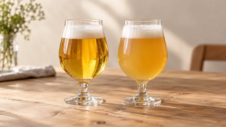 Illustration Pinteo d’une dégustation de bière sans alcool