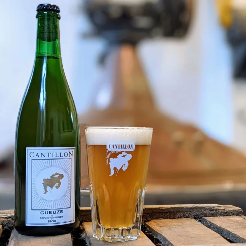 Bouteille de gueuze Cantillon