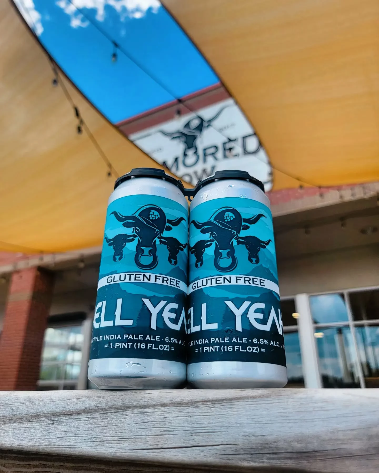 Hell Yeah, Hazy IPA sans gluten de la brasserie Armored Cow