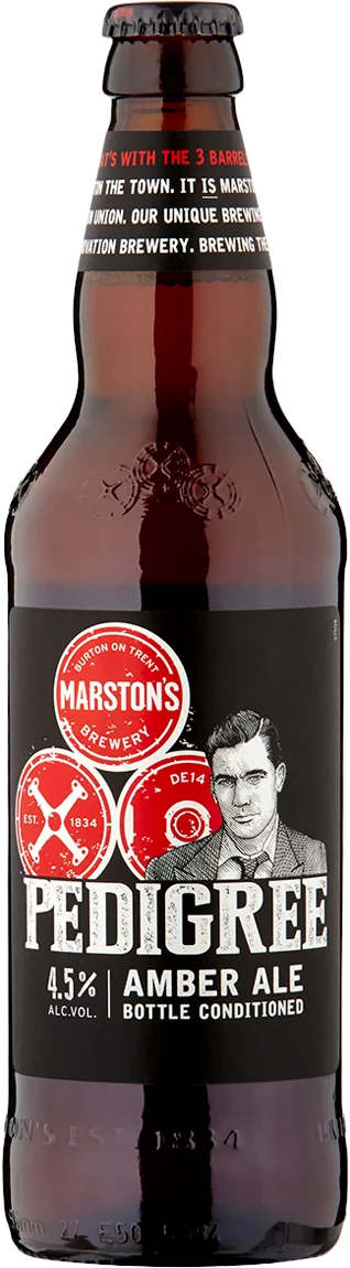 Bouteille de Marston’s Pedigree, pale ale britannique