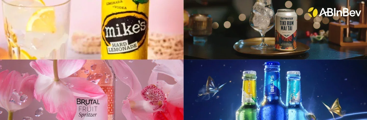 Mike’s, Cutwater, Brutal Fruit et BEATS dans le portefeuille Beyond Beer d’AB InBev