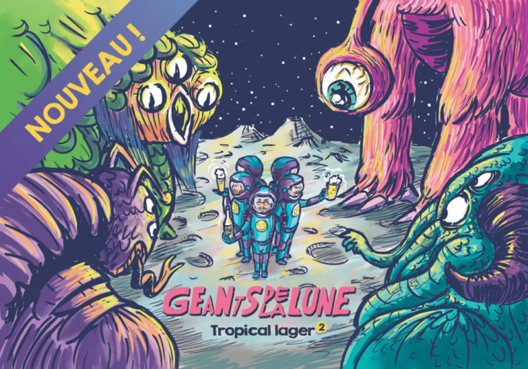 Géant de la Lune, Double Tropical Lager de la Brasserie de la Pleine Lune