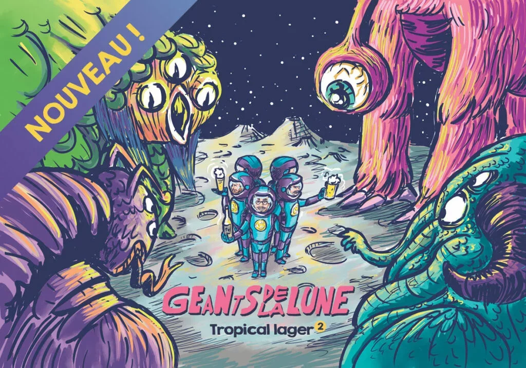 Géant de la Lune, Double Tropical Lager de la Brasserie de la Pleine Lune